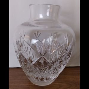 Tiffany & Co Crystal Sybil Vintage Vase 6" Signed
